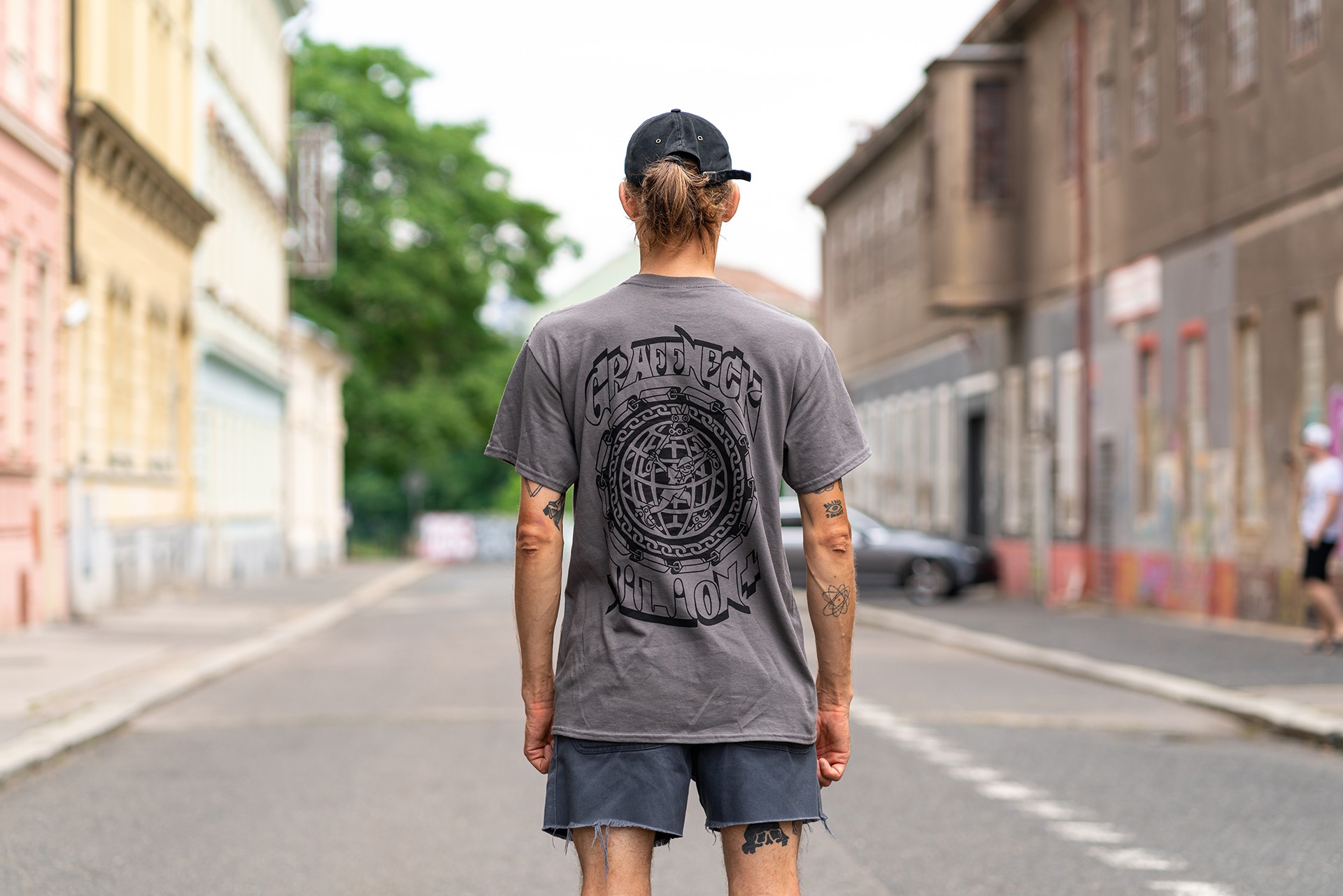 Graffneck X Milion Plus Merch - Grey
