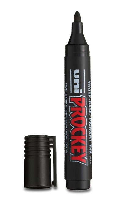 UNI Prockey PM-122 lihový fix - kulatý hrot 2 mm