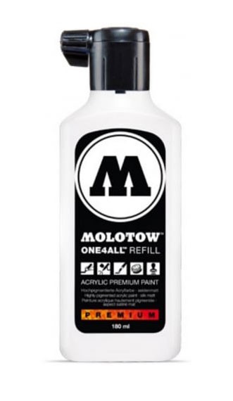 Molotow prázdná lahev 180ml