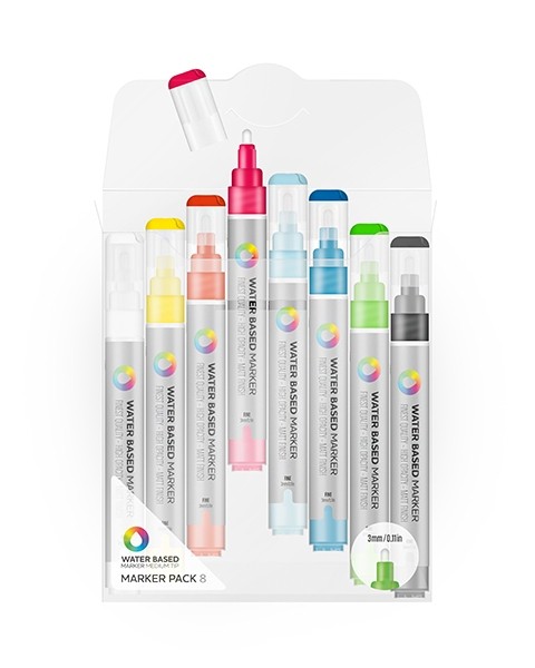 MTN Water Based Pack Main A - 3 mm / 8 ks