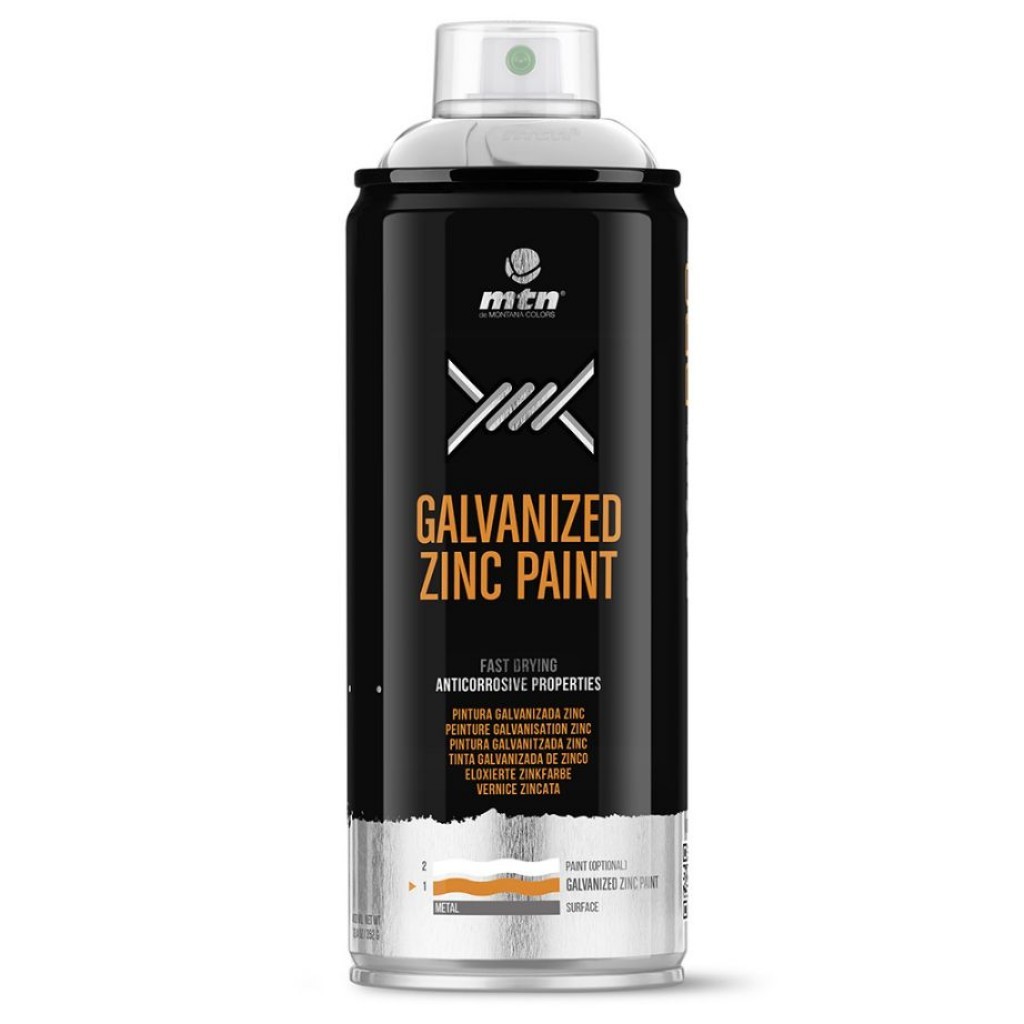 MTN PRO Galvanized Zinc Paint - 400 ml