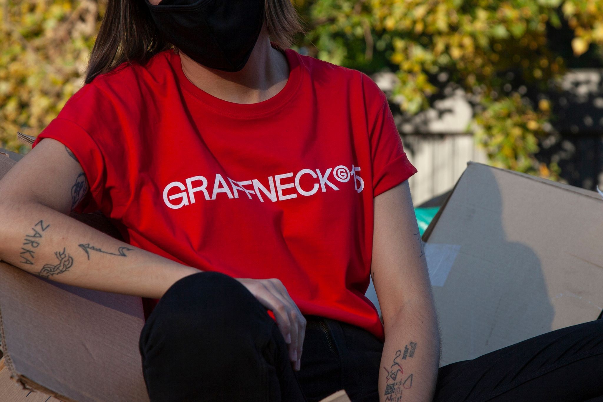 Graffneck 15 Years T-Shirt - Logo front