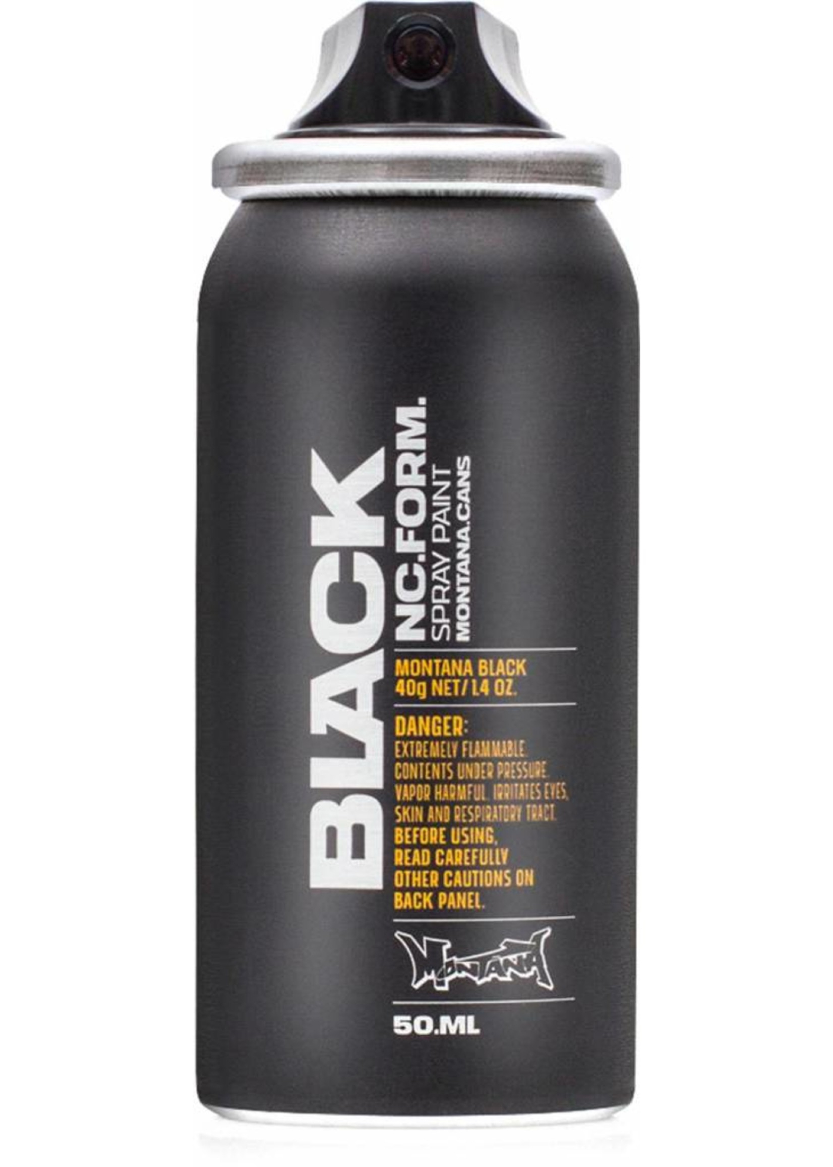 Montana Black Spray Paint - 50ml
