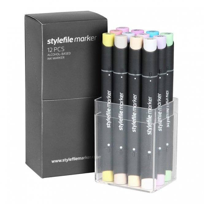 Stylefile 12ks - Pastel set