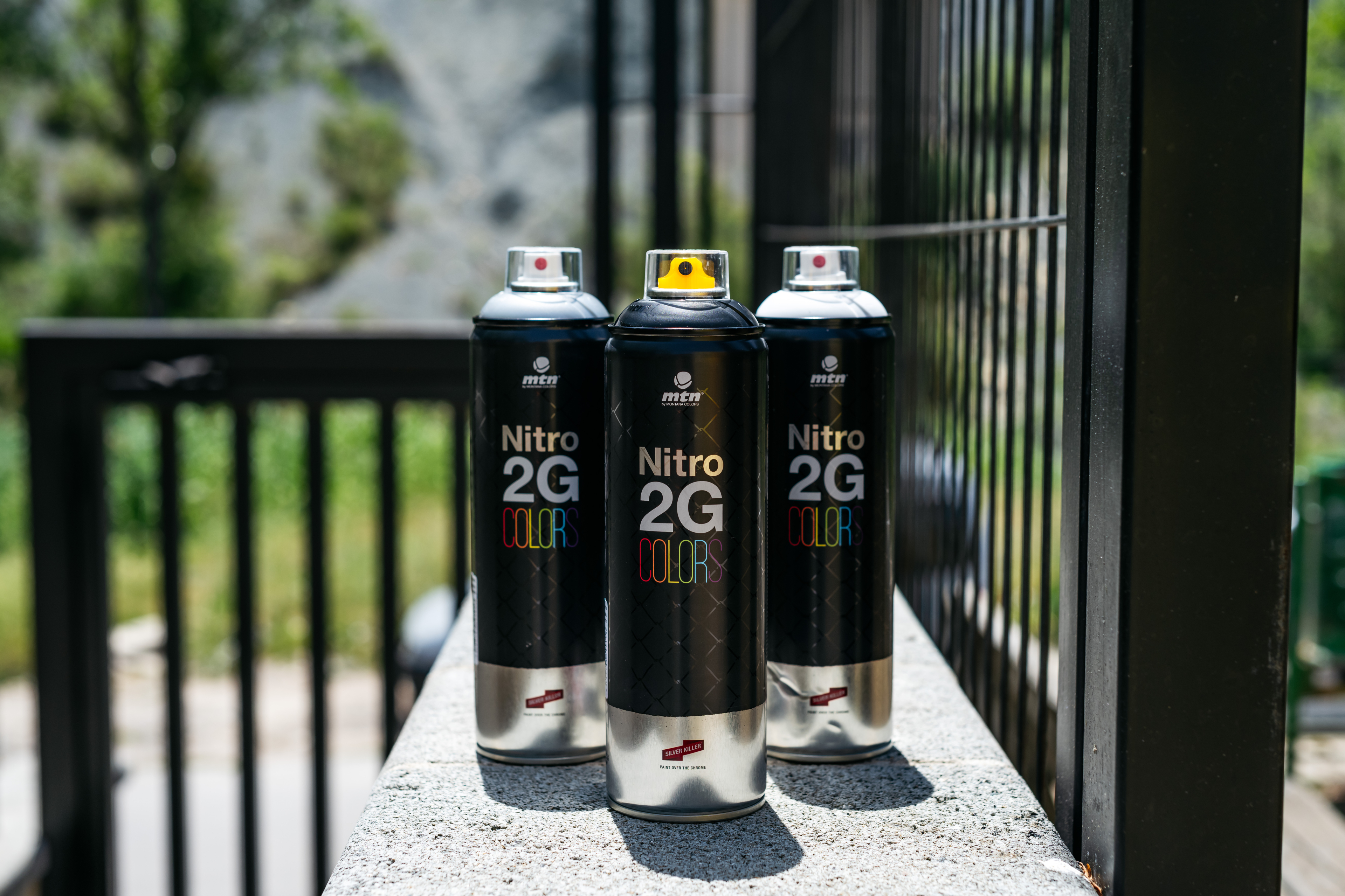 MTN Nitro 2G Colors Spray Paint - Silver Chrome