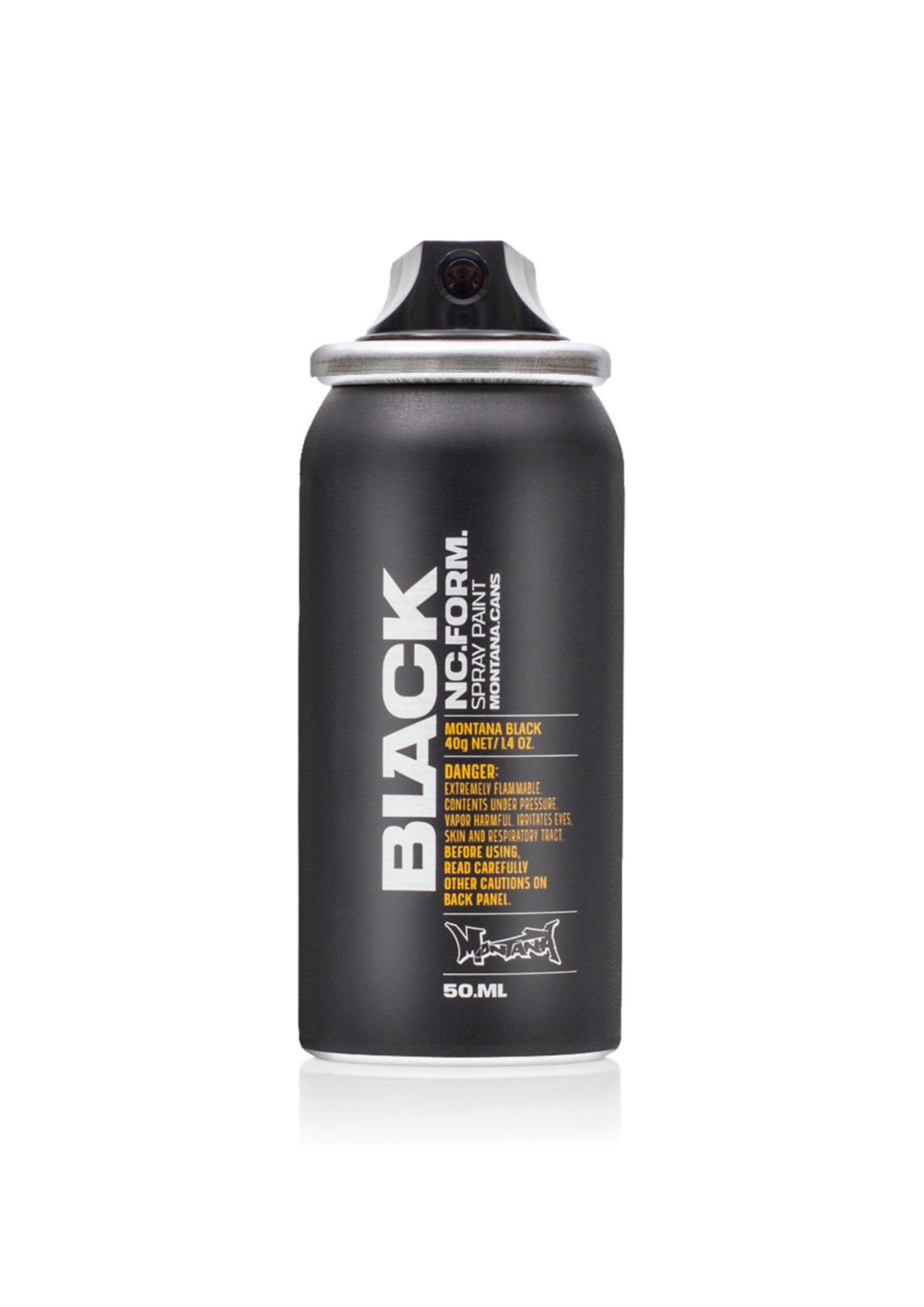 Montana Black Spray Paint - 50 ml