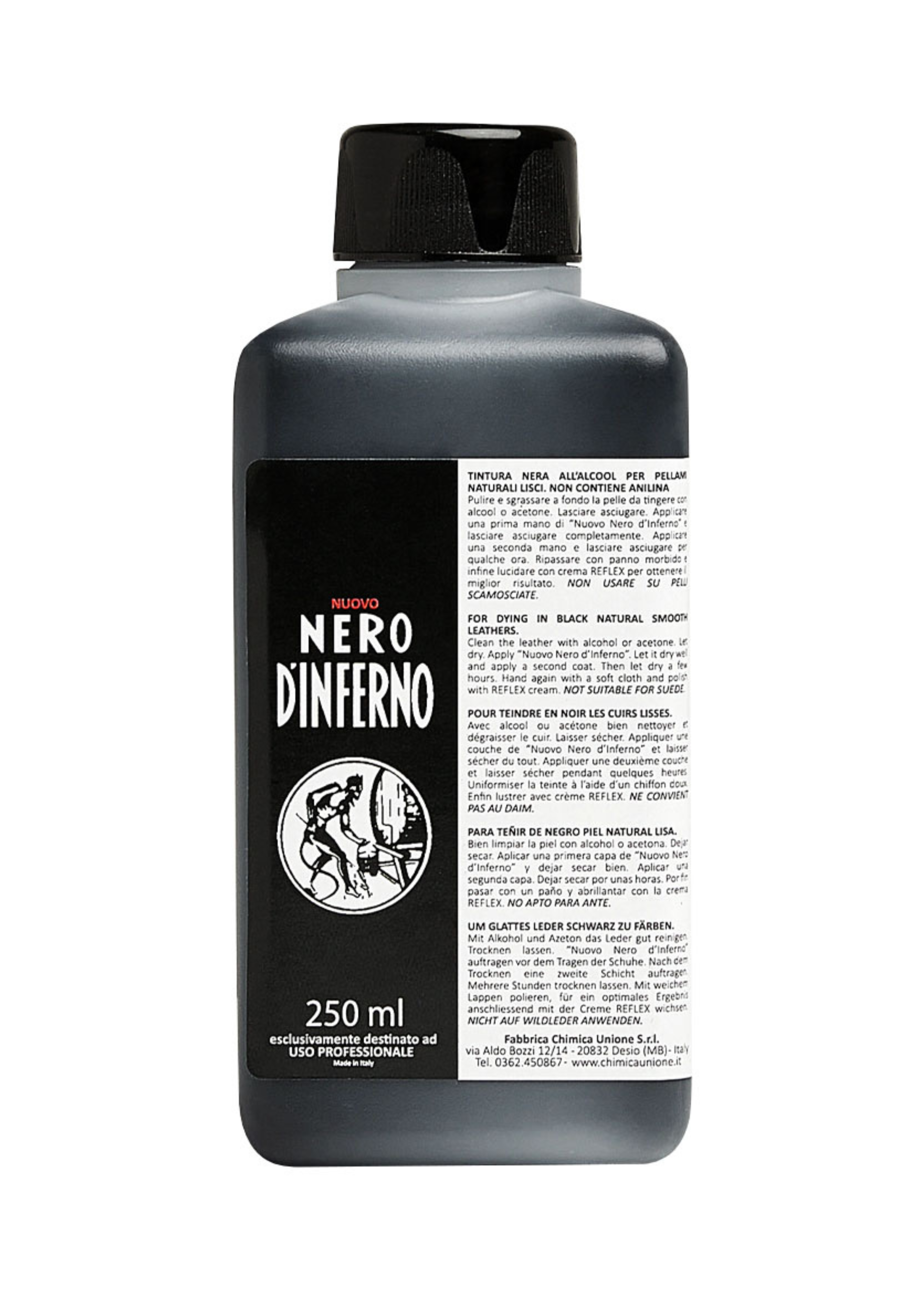 Nero D'Inferno náplň Ink Refill 250ml - Black