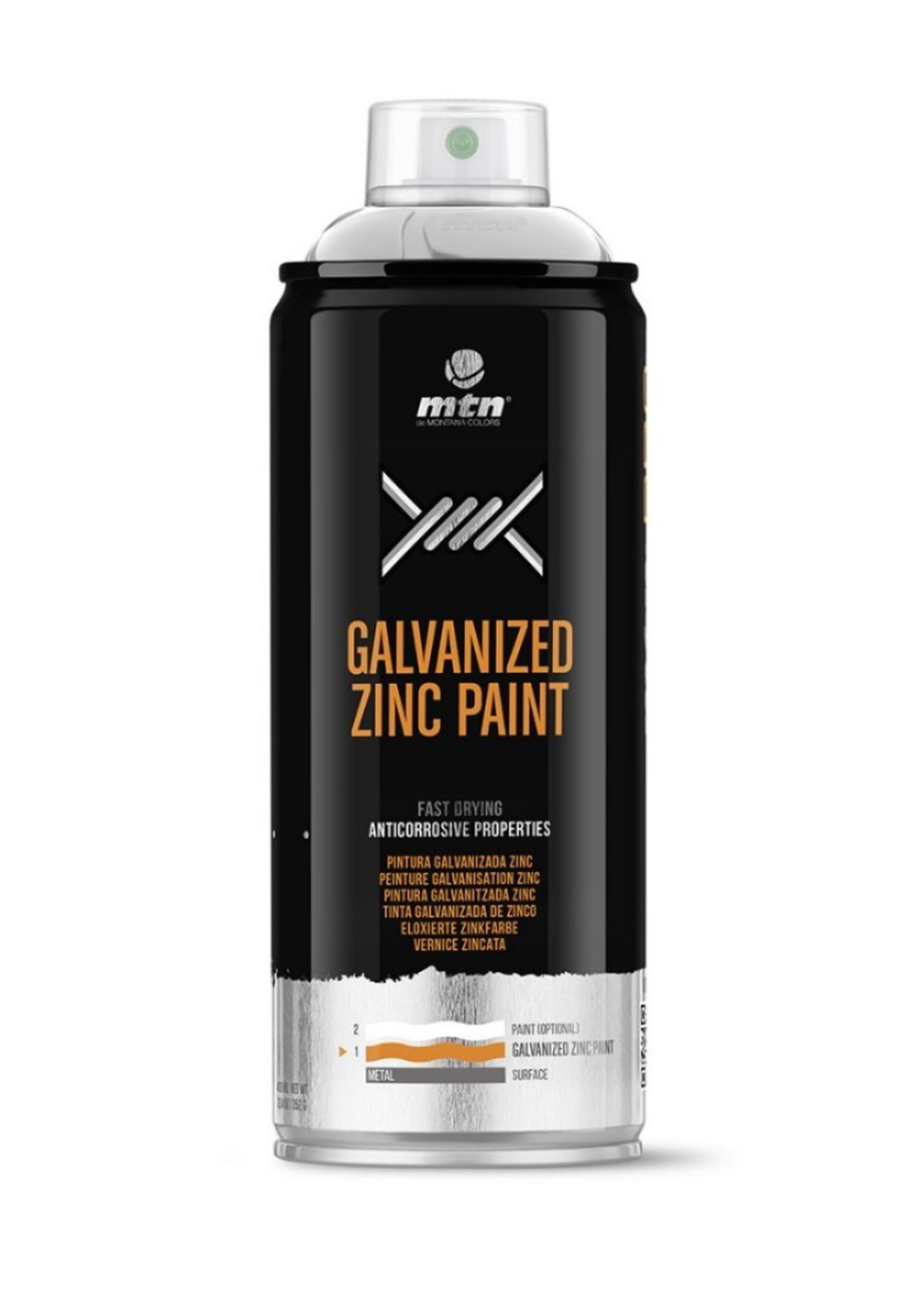 MTN PRO Galvanized Zinc Paint - 400 ml