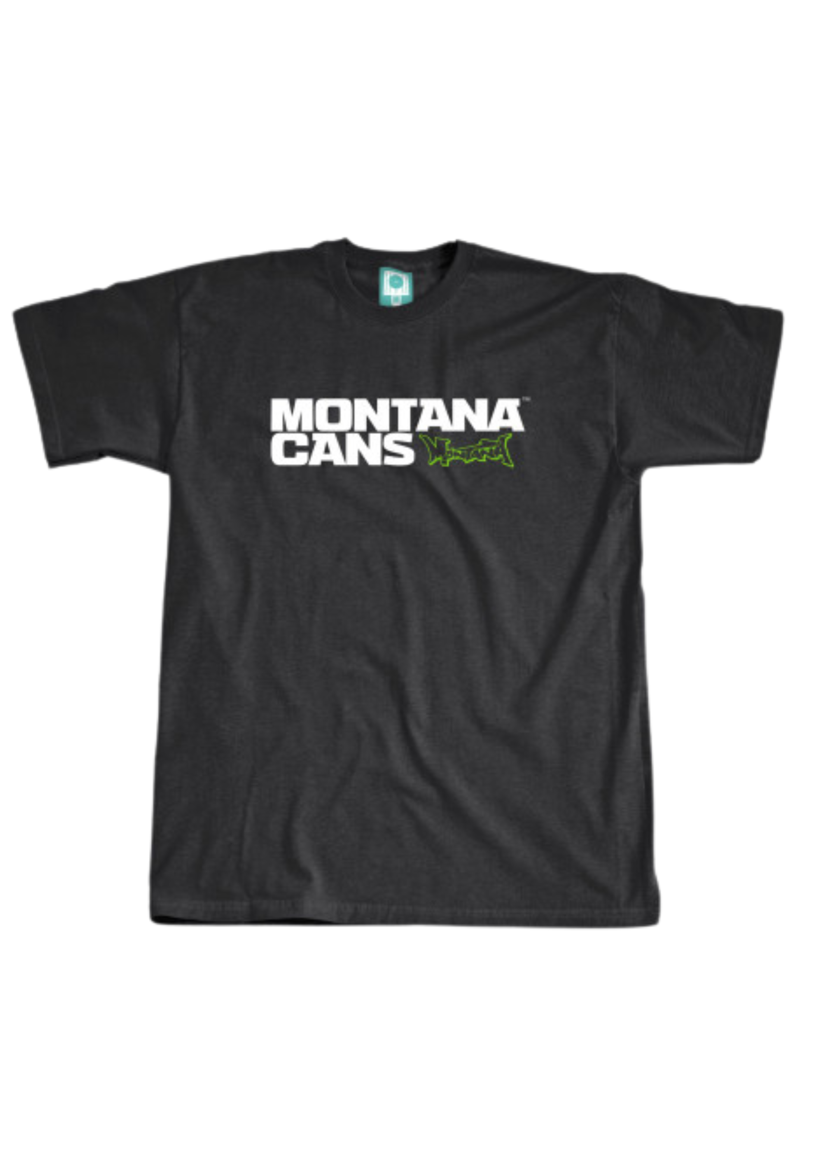 Montana T-Shirt Typo Logo Charcoal