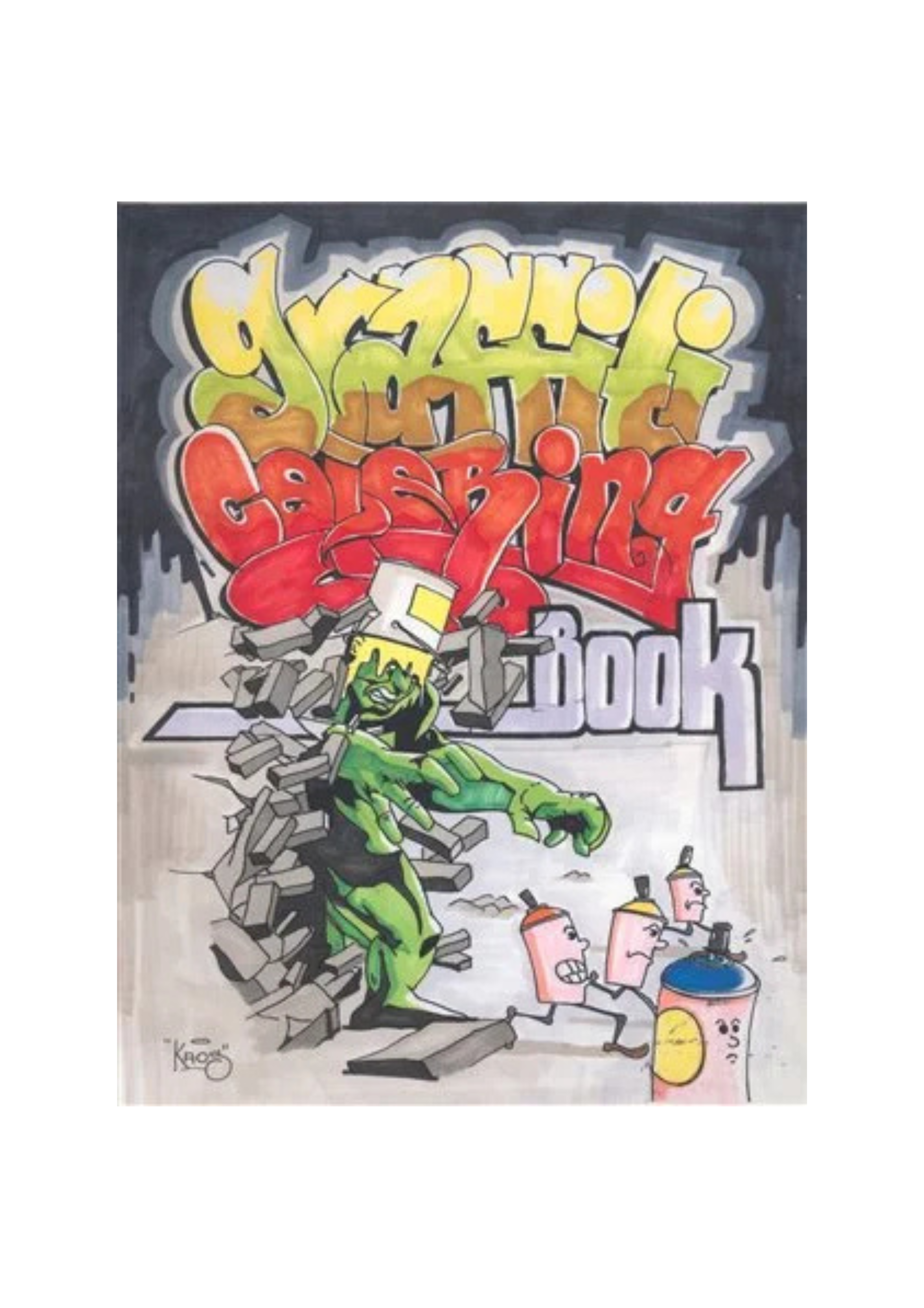 Graffiti Coloring Book vol.1
