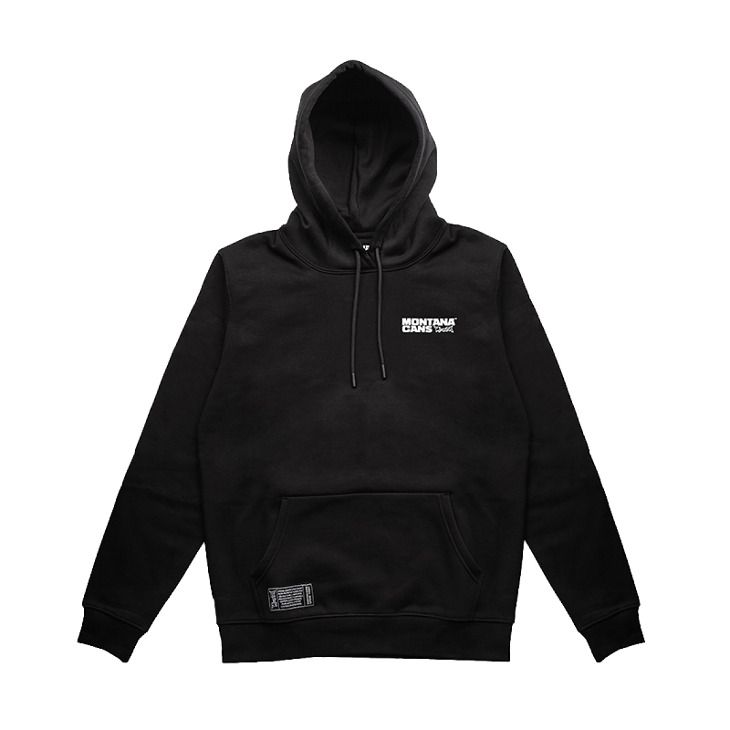 Montana Hoodie Logo Basic BLACK
