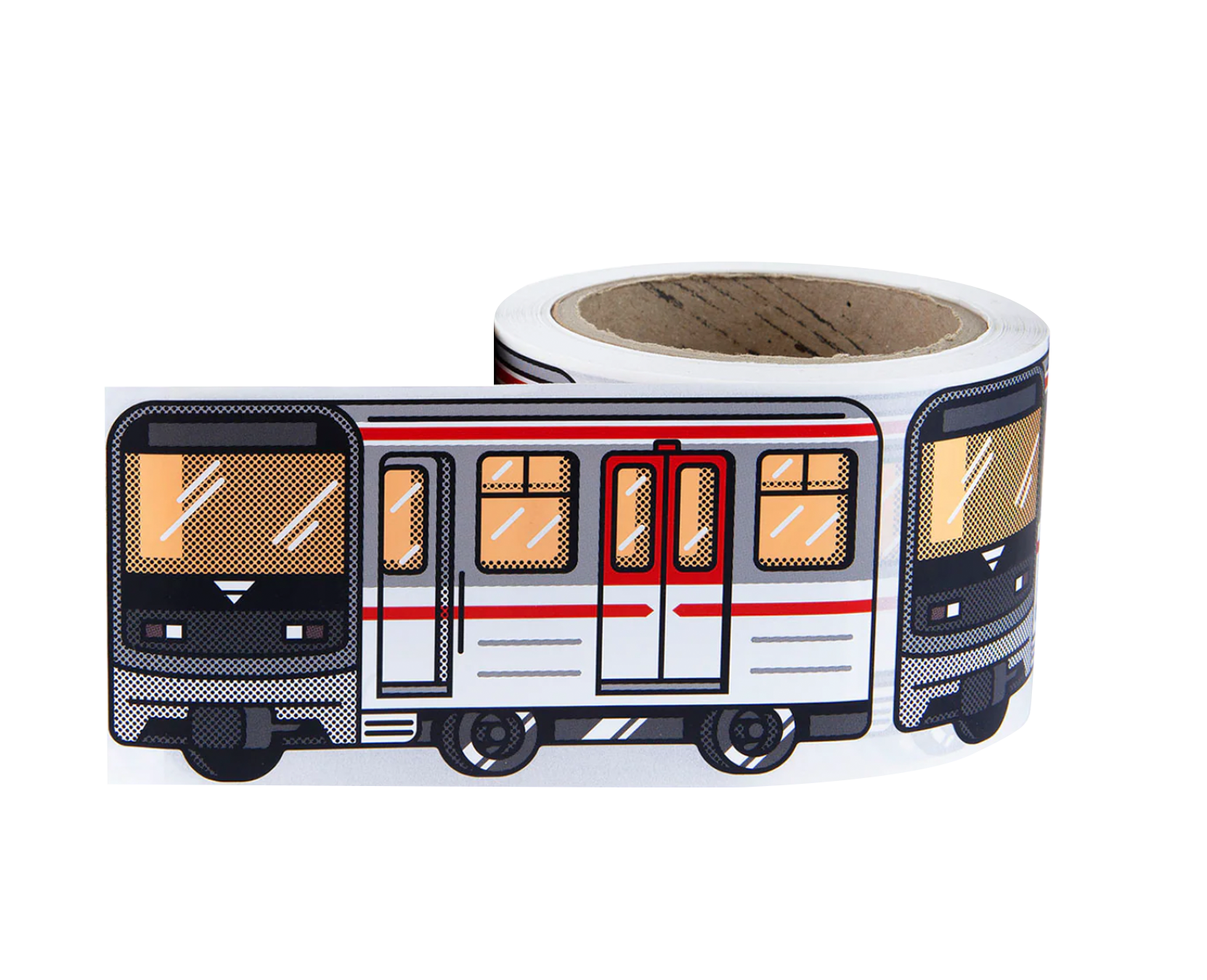 FLUX System Stickers Prague Metro