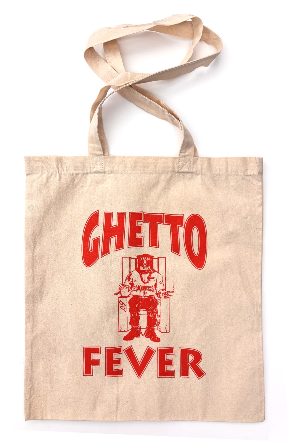 Ghetto Fever "DEATH ROW" tote bag - plátěnka