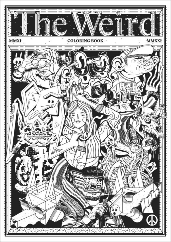 Omalovánky - The Weird Coloring Book | Graffneck